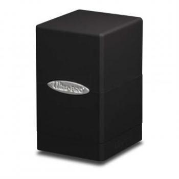 Deckbox: Ultra Pro Satin Tower Schwarz