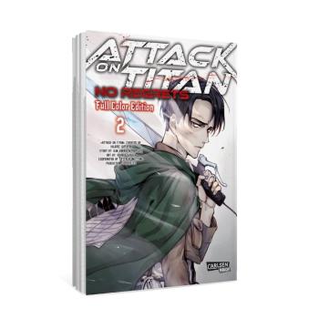 Manga: Attack On Titan - No Regrets Full Colour Edition 2