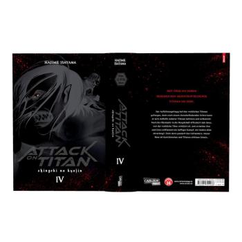 Manga: Attack on Titan Deluxe 04 (Hardcover)