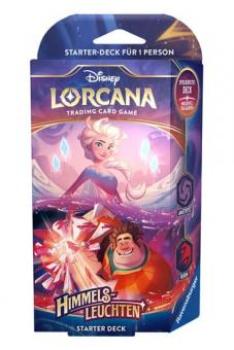 Disney Lorcana Starter Deck: Himmelsleuchten Smaragd & Stahl - deutsch