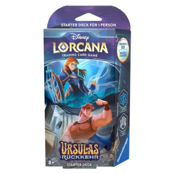 Disney Lorcana Starter Deck: Ursulas Rückkehr Saphir Stahl