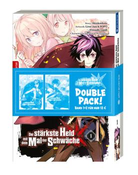 Manga: Der stärkste Held mit dem Mal der Schwäche Double Pack 01 & 02