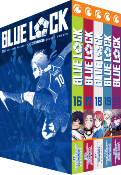 Manga: Blue Lock – Band 16-20 im Sammelschuber