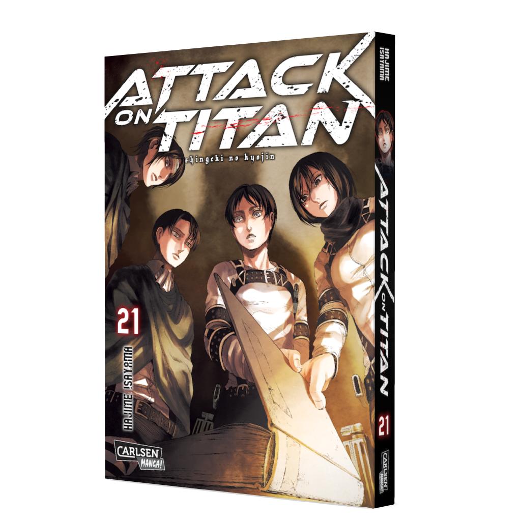 Shingeki no Kyojin (Attack on Titan) Vol. 21