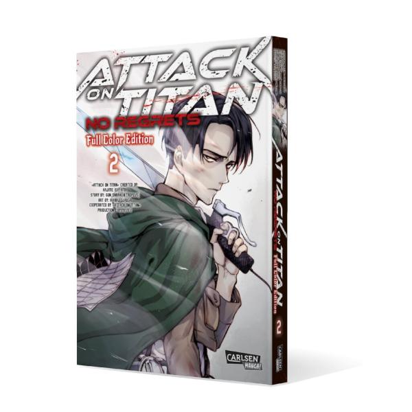 Manga: Attack On Titan - No Regrets Full Colour Edition 2