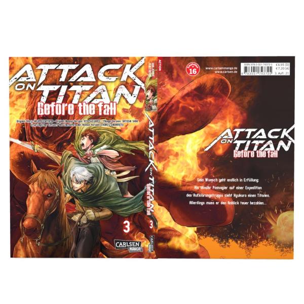 Manga: Attack on Titan - Before the Fall 3