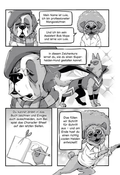 Manga: Olschis Zeichenkurs: Superhunde!