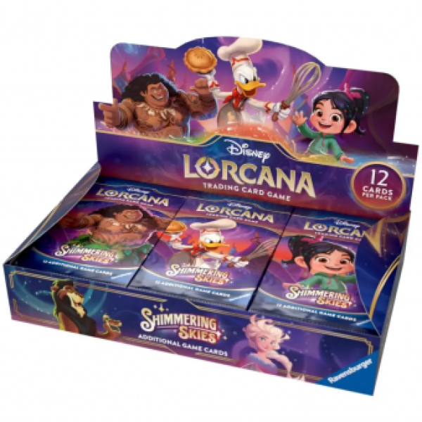 Disney Lorcana Booster Display: Himmelsleuchten - englisch