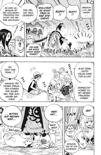 Manga: One Piece Sammelschuber 6: Marine Ford (für Band 54 - 61)