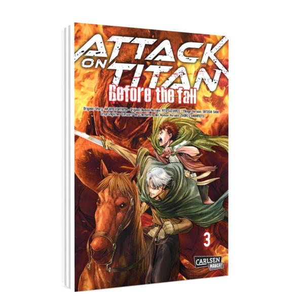 Manga: Attack on Titan - Before the Fall 3