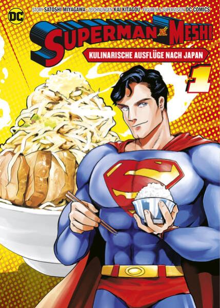 Manga: Superman vs. Meshi: Kulinarische Ausflüge nach Japan 01