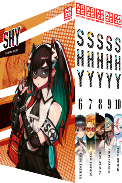 Manga: SHY – Band 6-10 im Sammelschuber